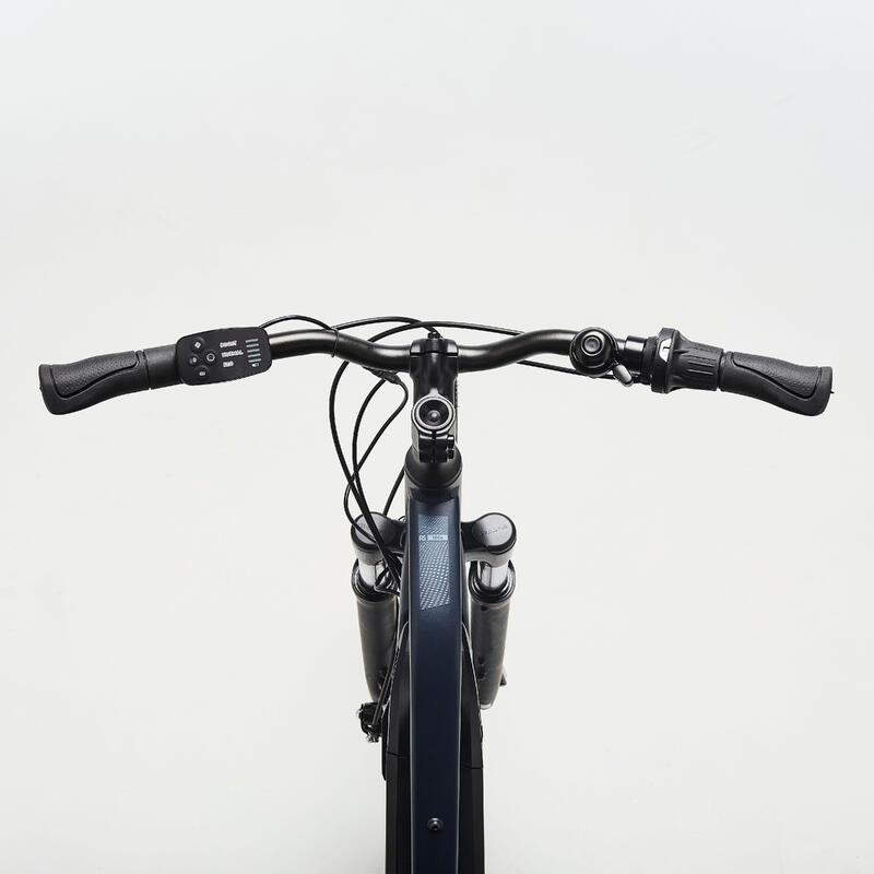 E-Bike Cross 28 Zoll 100E tiefer Einstieg blau