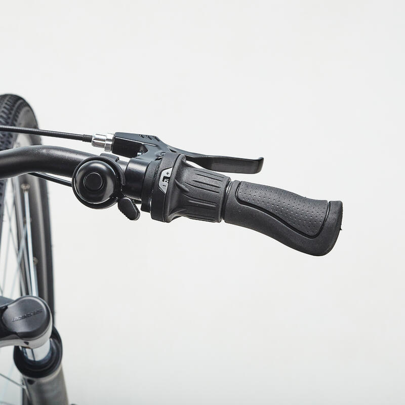 Bicicletă polivalentă electrică Riverside 100E cadru jos albastru