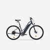 E-Bike Cross Bike 28 Zoll Riverside 100 E tiefer Einstieg blau