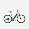 Low Frame Electric Hybrid Bike Riverside 100 E - Green