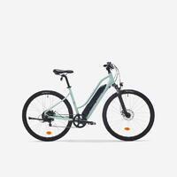 Zeleni hibridni električni bicikl RIVERSIDE 100 E