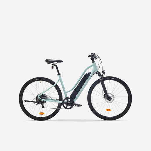 
      Trekingový elektrobicykel Riverside 100 E nízky rám zelený
  