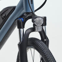 Plavi hibridni električni bicikl RIVERSIDE 520 E