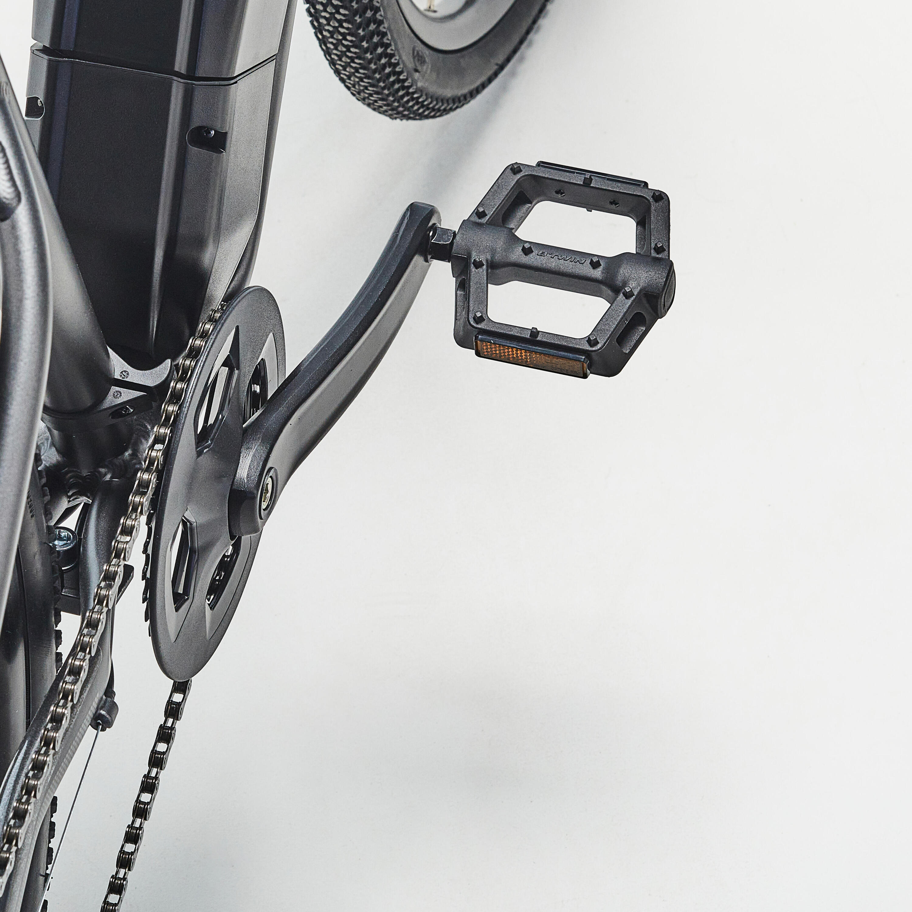 E-Bike Cross 28 Zoll 520 E hoher Einstieg grau 11/16