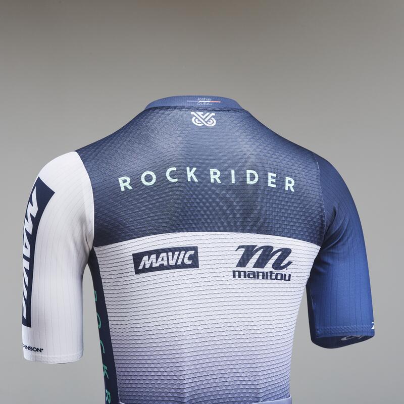 Koszulka rowerowa MTB Rockrider Race Replica Team