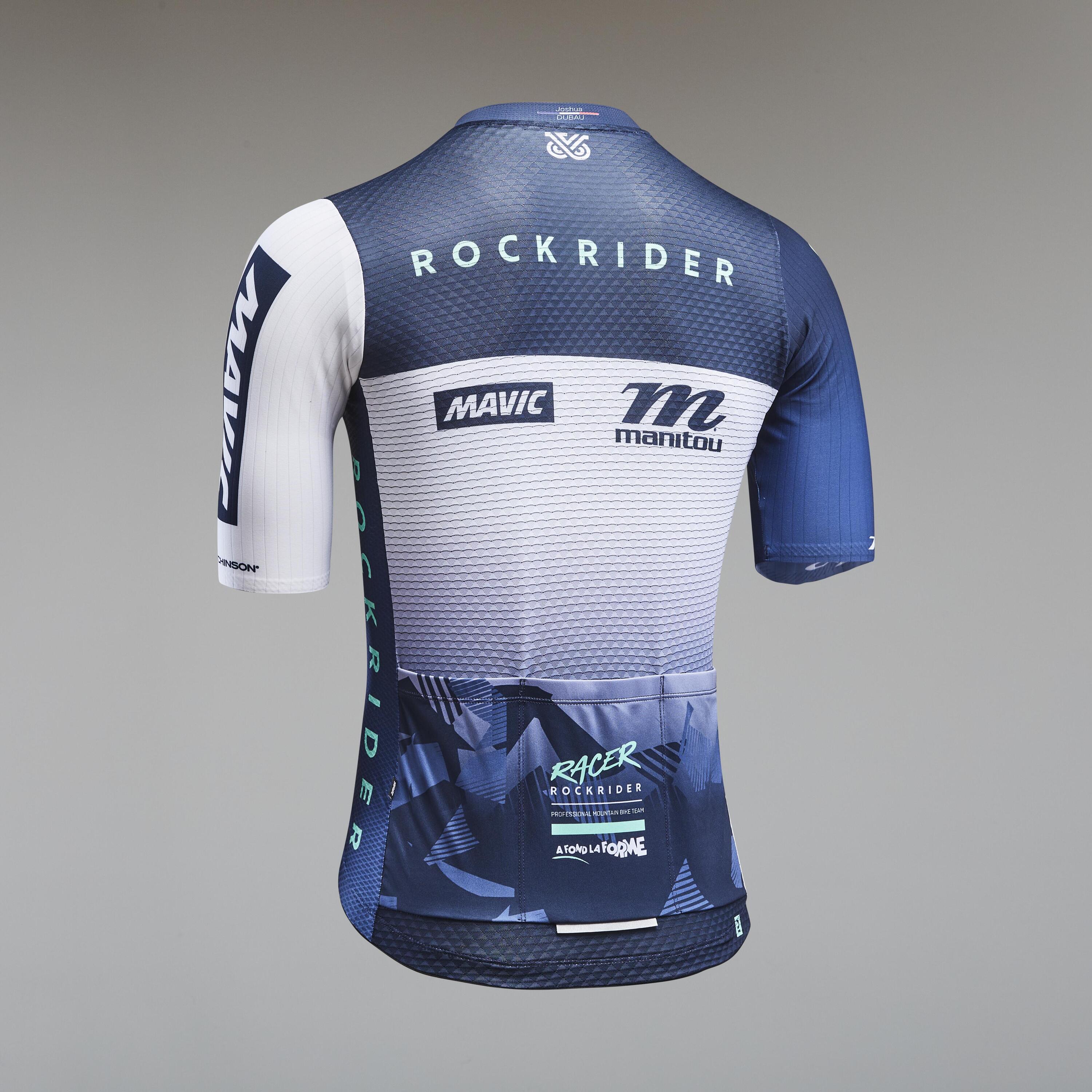 Koszulka rowerowa MTB Rockrider Race Replica Team 11/21