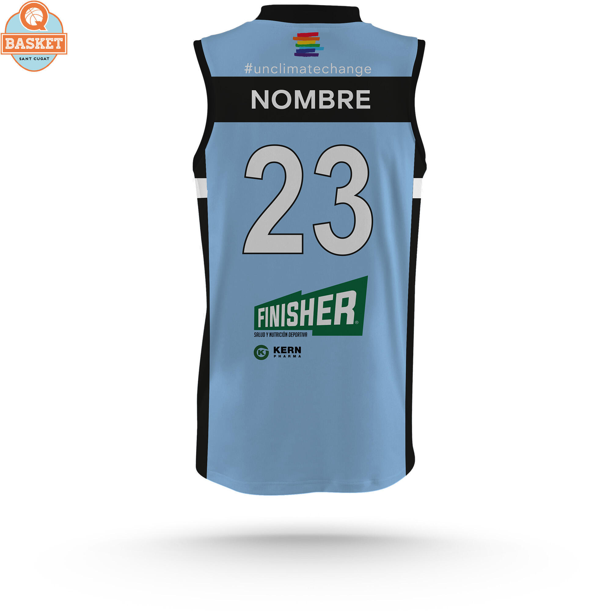 Camiseta primera equipación Adulto QBasket 2/2