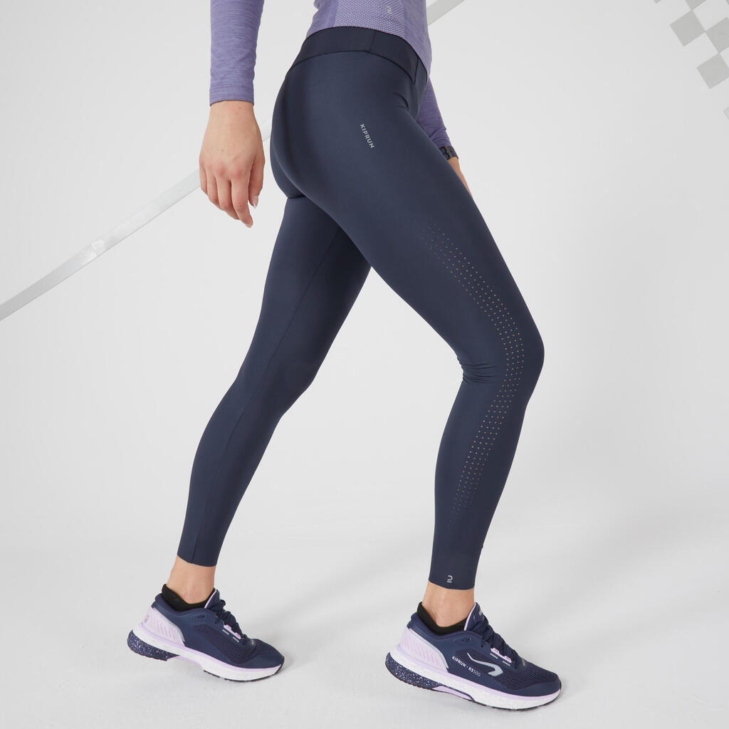 Women's Running& Trail Running Leggings KIPRUN Run 900 Light-blue