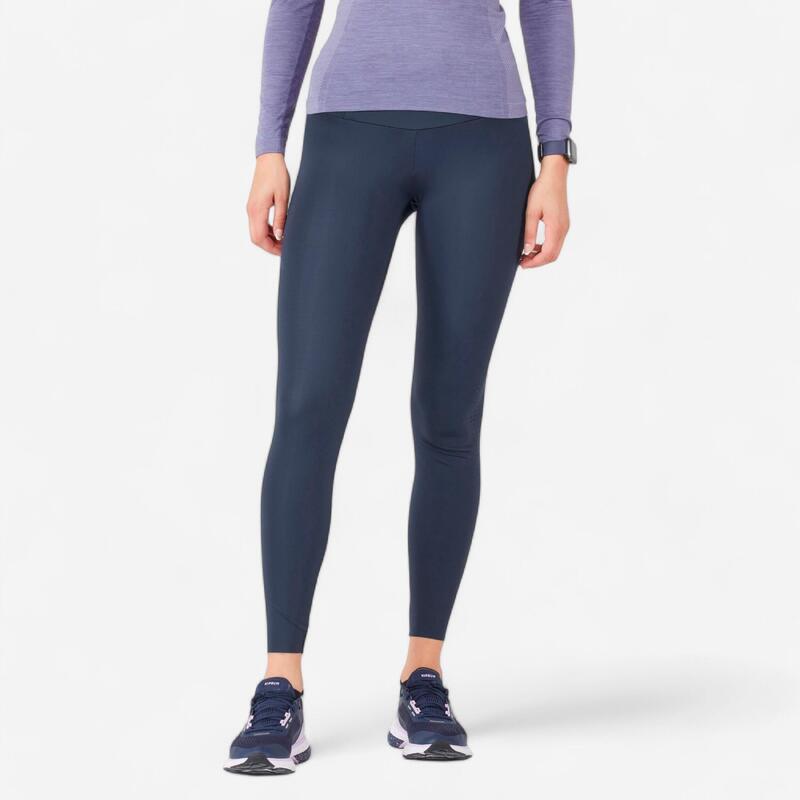 Legging running & trail femme - kiprun run 900 light noir
