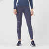 KIPRUN WARM WOMEN'S WARM RUNNING TIGHTS - BLUE