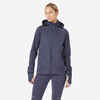 KIPRUN WARM REGUL WOMEN'S RUNNING JACKET BLUE