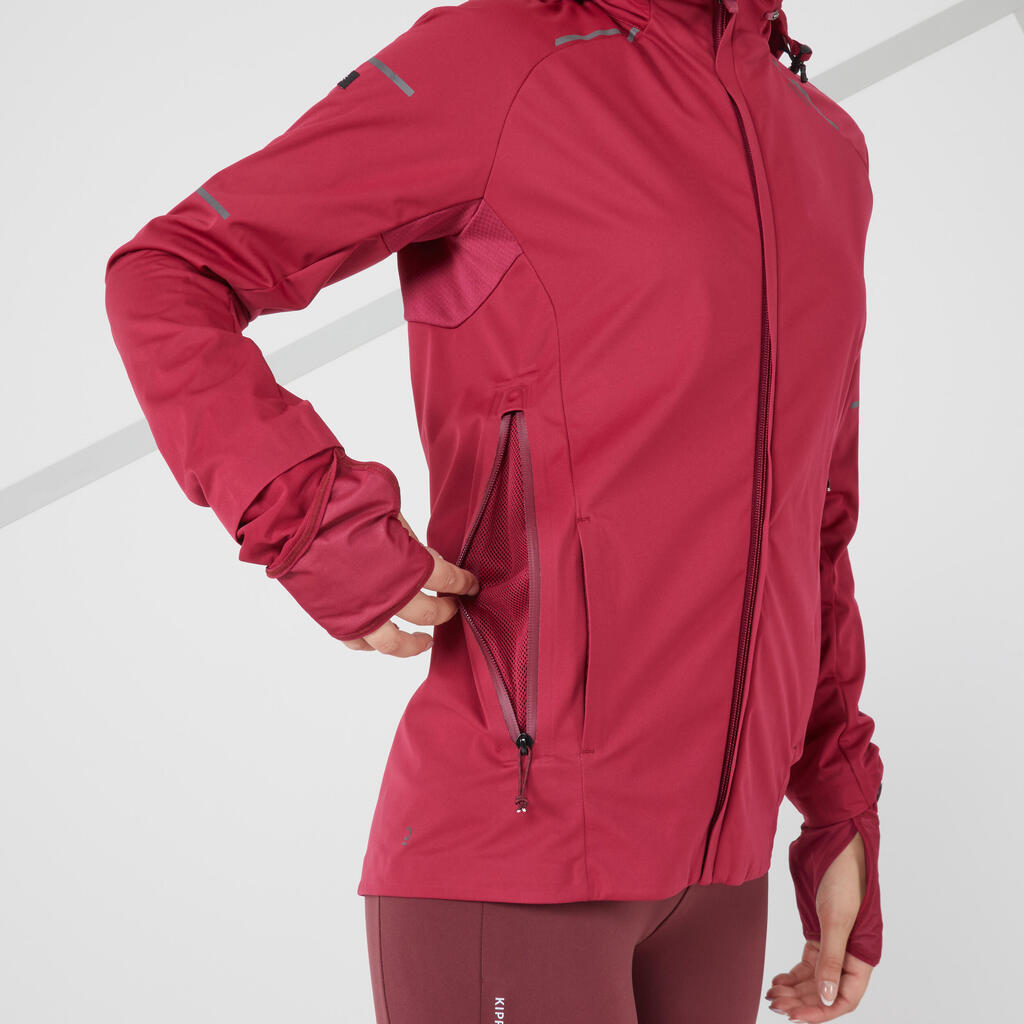 WARM REGUL WOMEN'S RUNNING JACKET BLUE