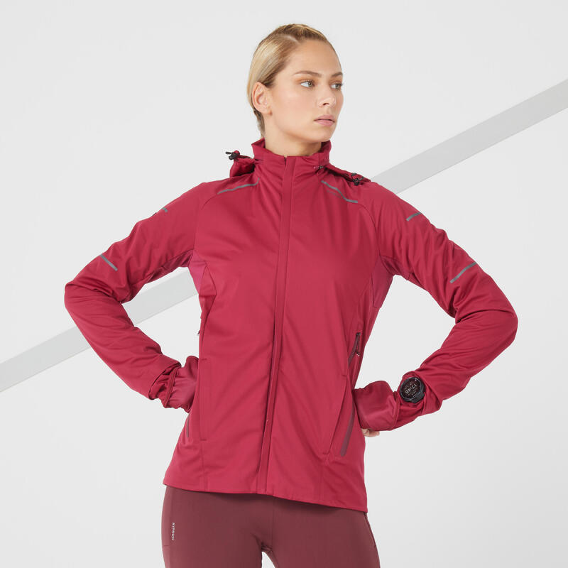 obturador Juventud activación Chaqueta Running Mujer | Decathlon