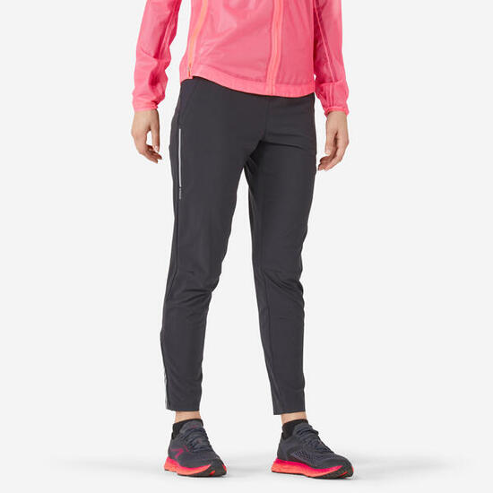 Pantaloni running donna RUN LIGHT neri
