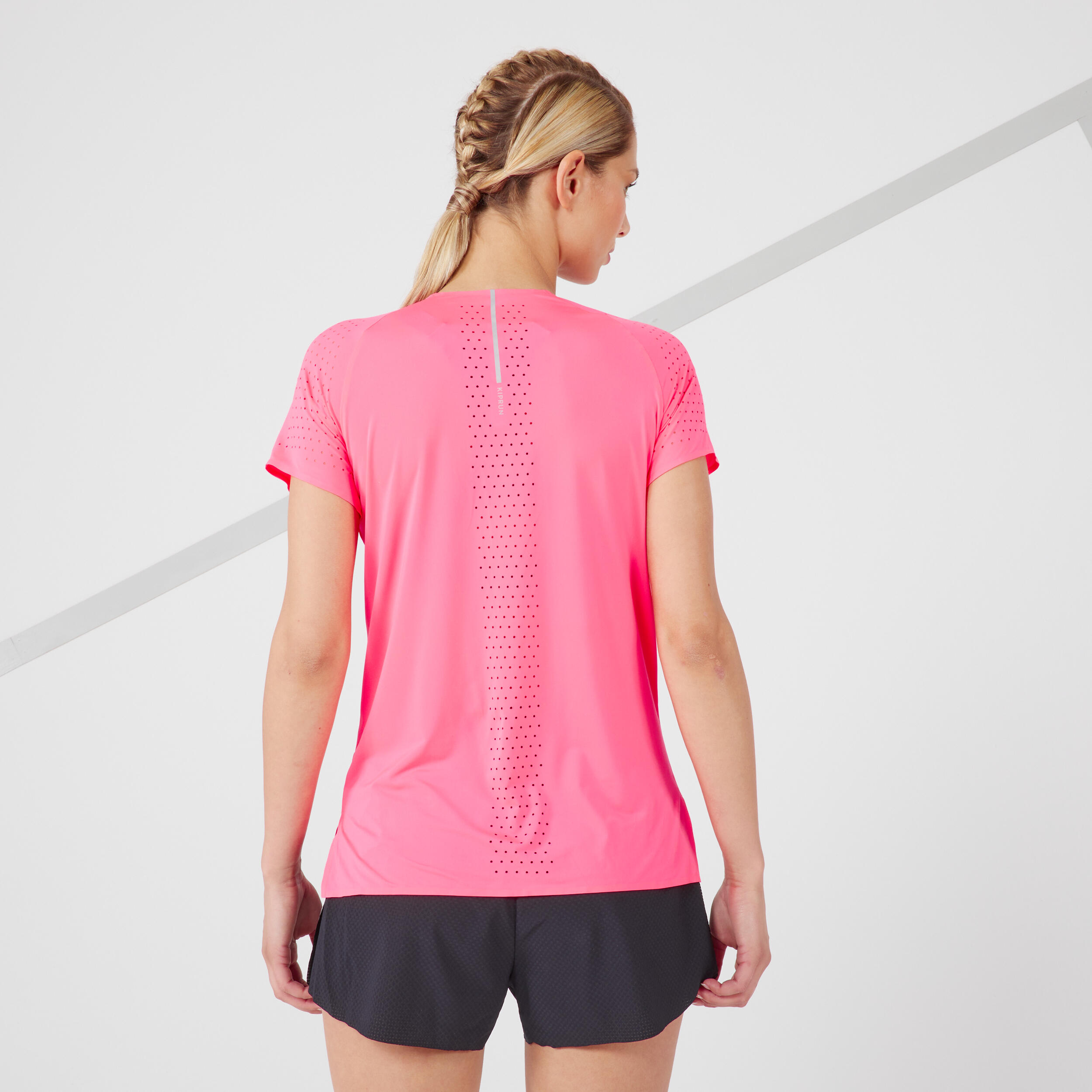 Women's Lightweight KIPRUN Run 900 Light Running T-Shirt - Pink 2/4