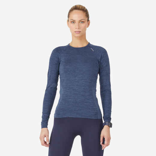 
      POLERA RUNNING MUJER MANGA LARGA AZUL
  