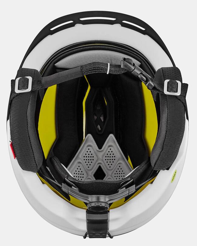 Freeride-Skihelm 900 MIPS für Damen und Herren schwarz/weiß