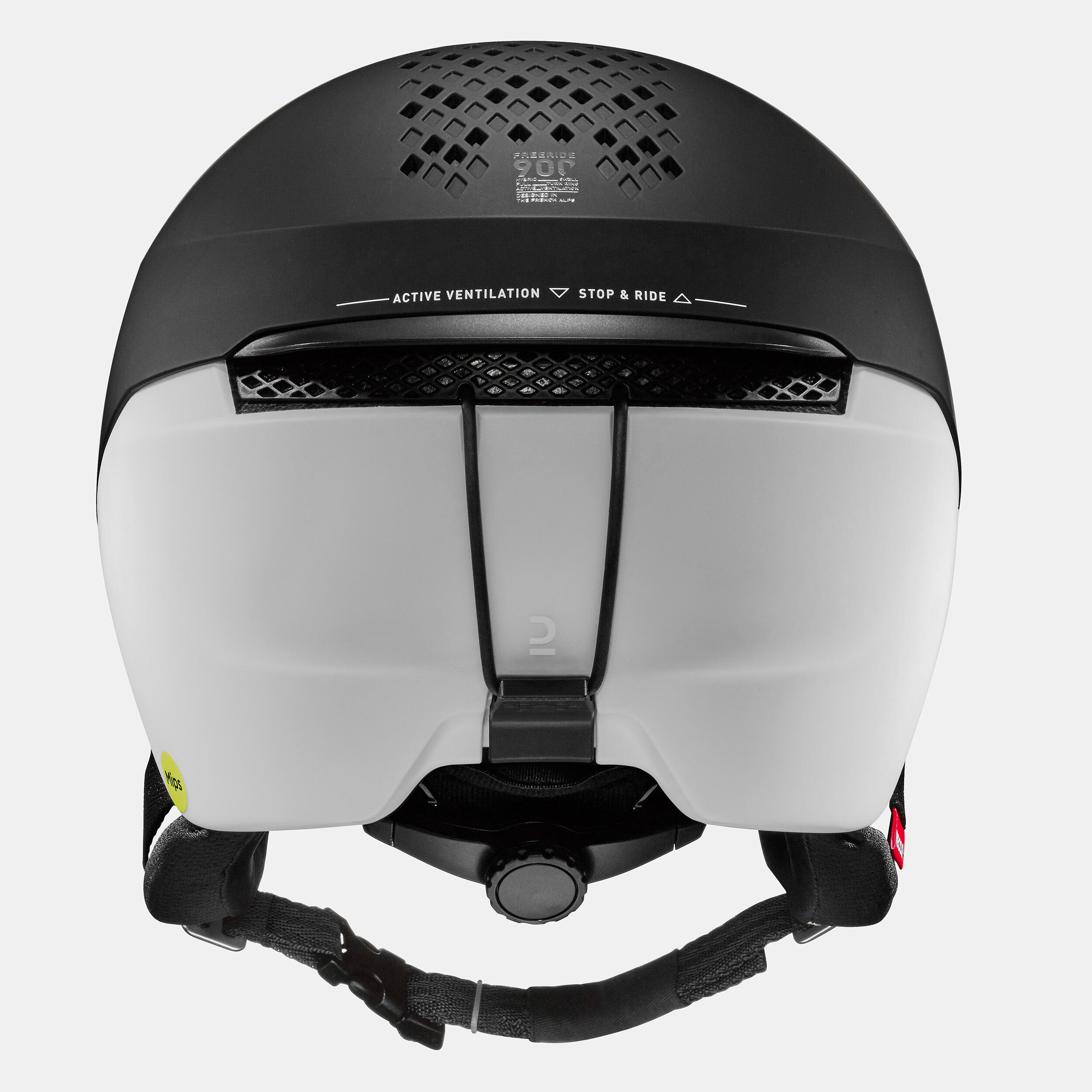 Adult's Ski Helmet Freeride FR 900 Mips Black & White  8/11