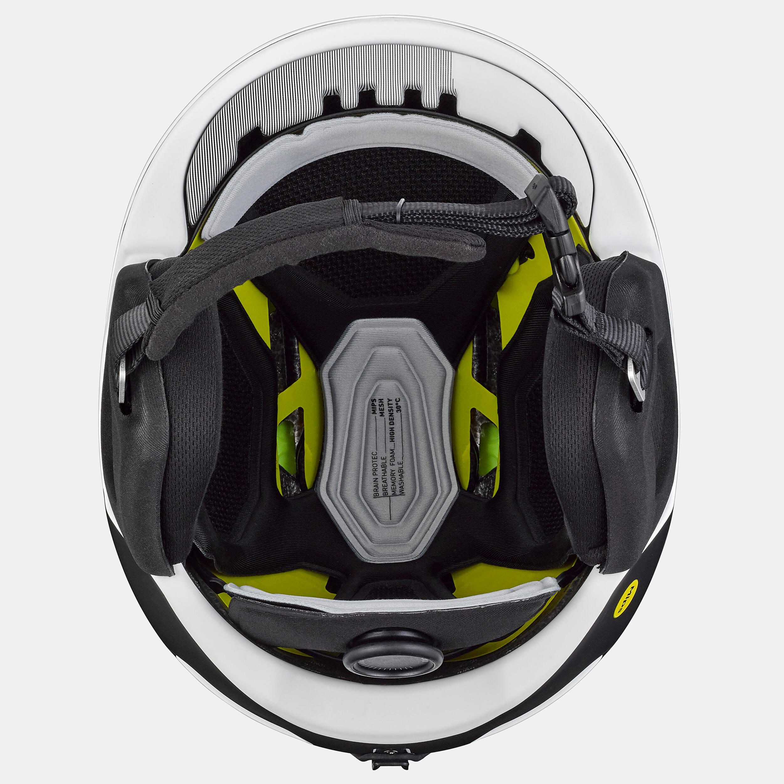 Adult ski helmet - PST 900 MIPS - white and black 9/12