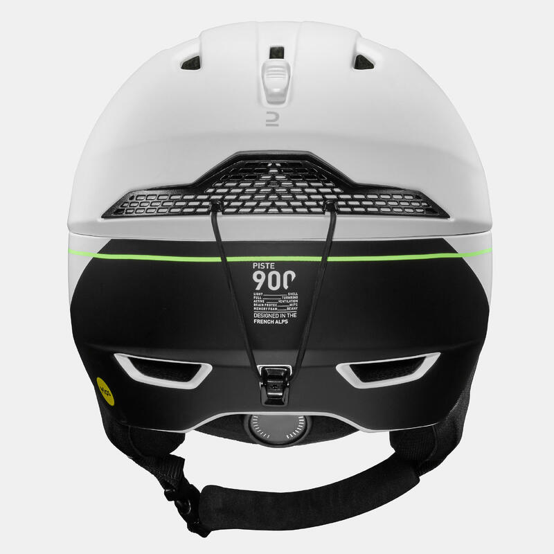 Casque de ski adulte - PST 900 Mips blanc et noir