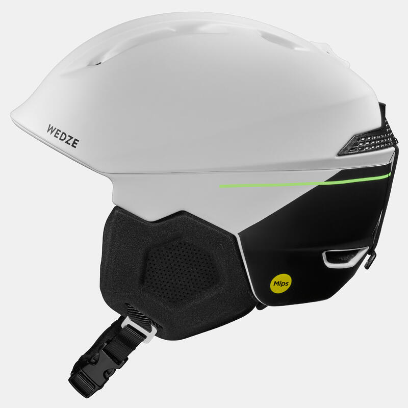 Casque de ski adulte - PST 900 Mips blanc et noir