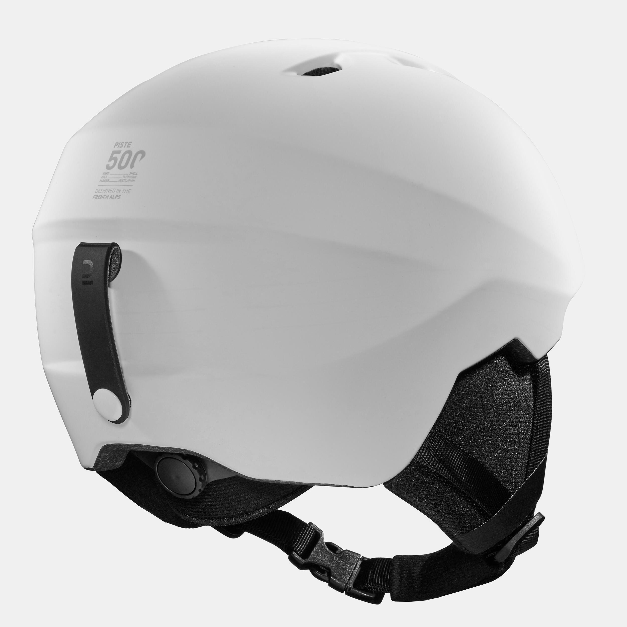 Adult ski helmet - PST 500 - matte white 4/6