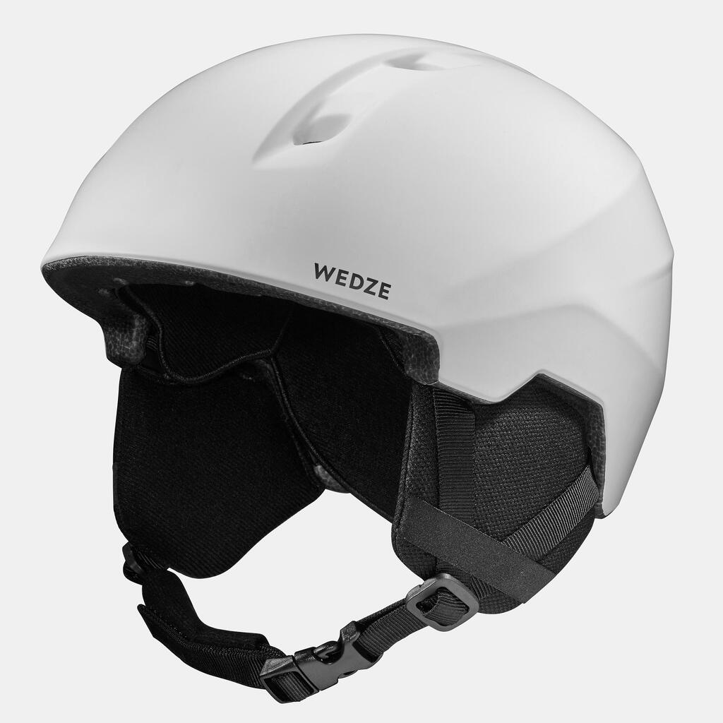 ADULT SKI HELMET - PST 500 - MATTE WHITE