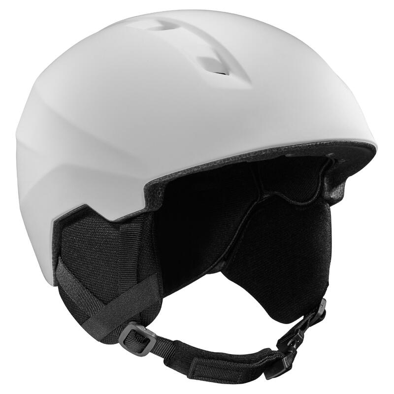 滑雪安全帽 H-PST 500 白色霧面