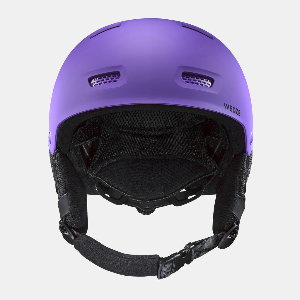 Skihelm Erwachsene Kinder - H-FS 300 rosa glitzer