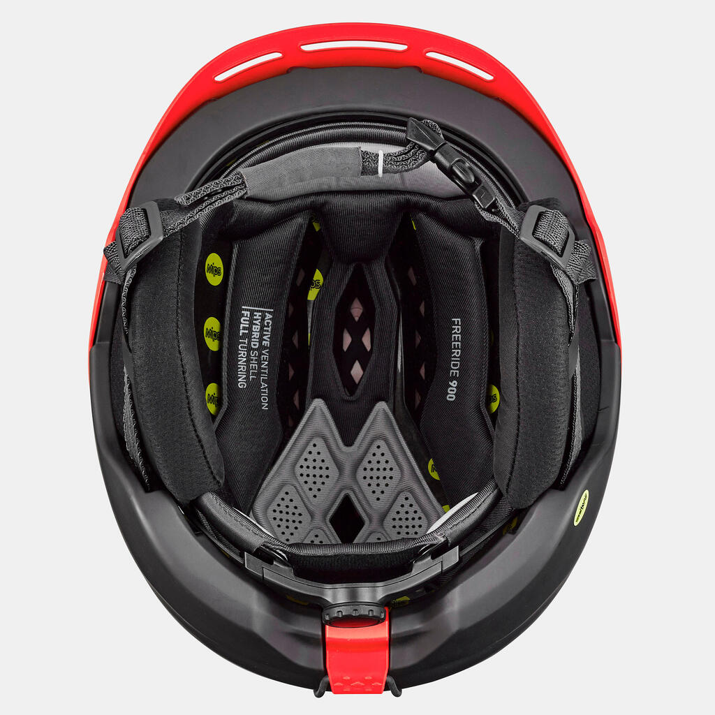 Skihelm Erwachsene Freeride - FR 900 Mips grau/blau 