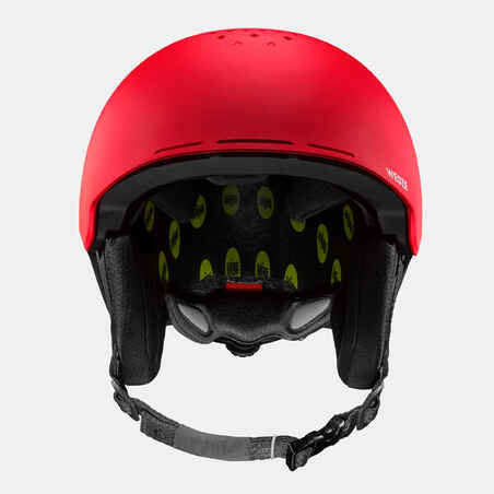 Rdeča in črna smučarska čelada FR900 za odrasle
