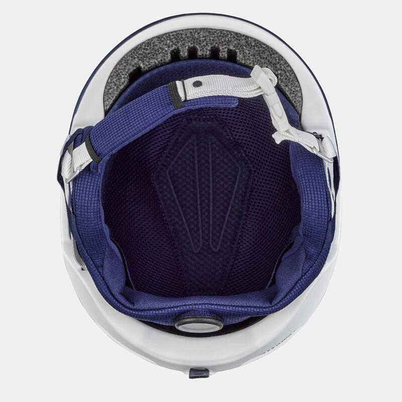 ADULT SKI HELMET - PST 580 - NAVY/WHITE 
