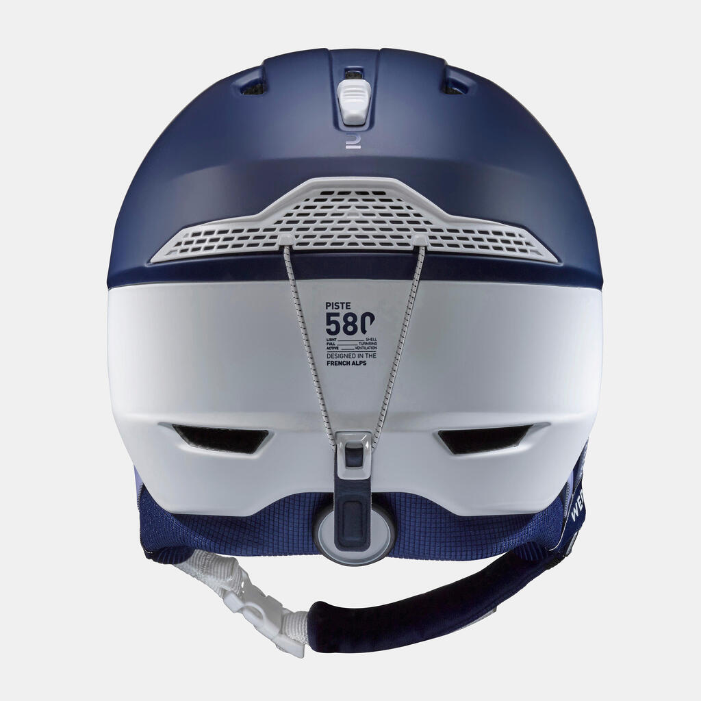 Skihelm Erwachsene - PST 580 weiss/schwarz