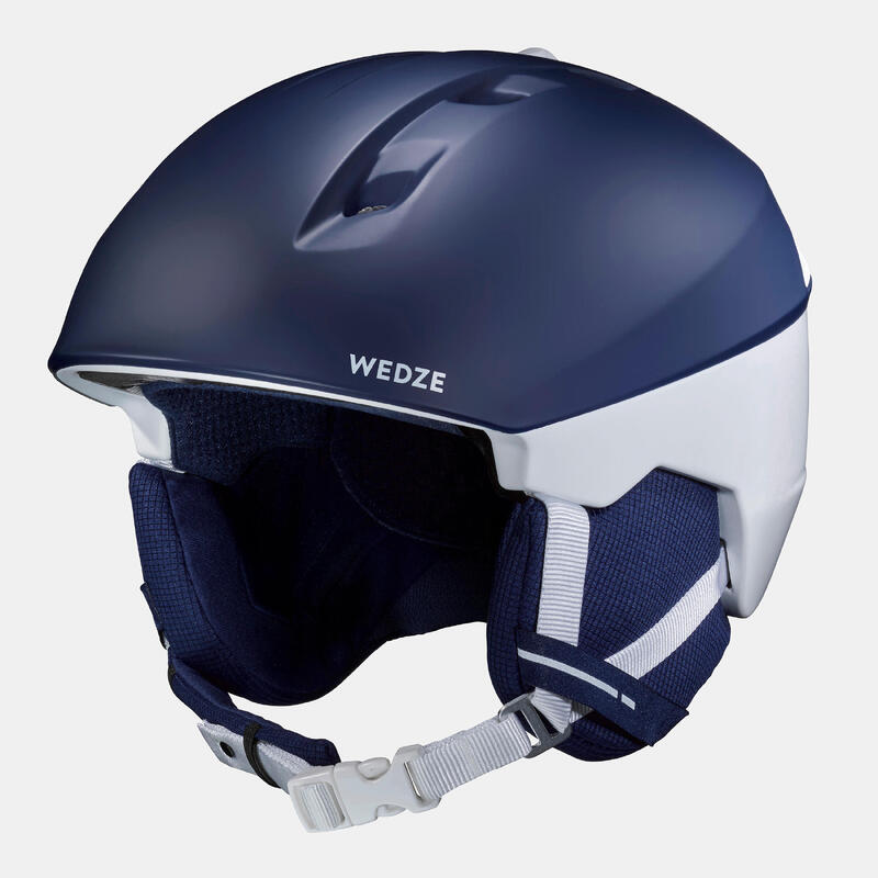 Casco sci adulto 580 blu e bianco