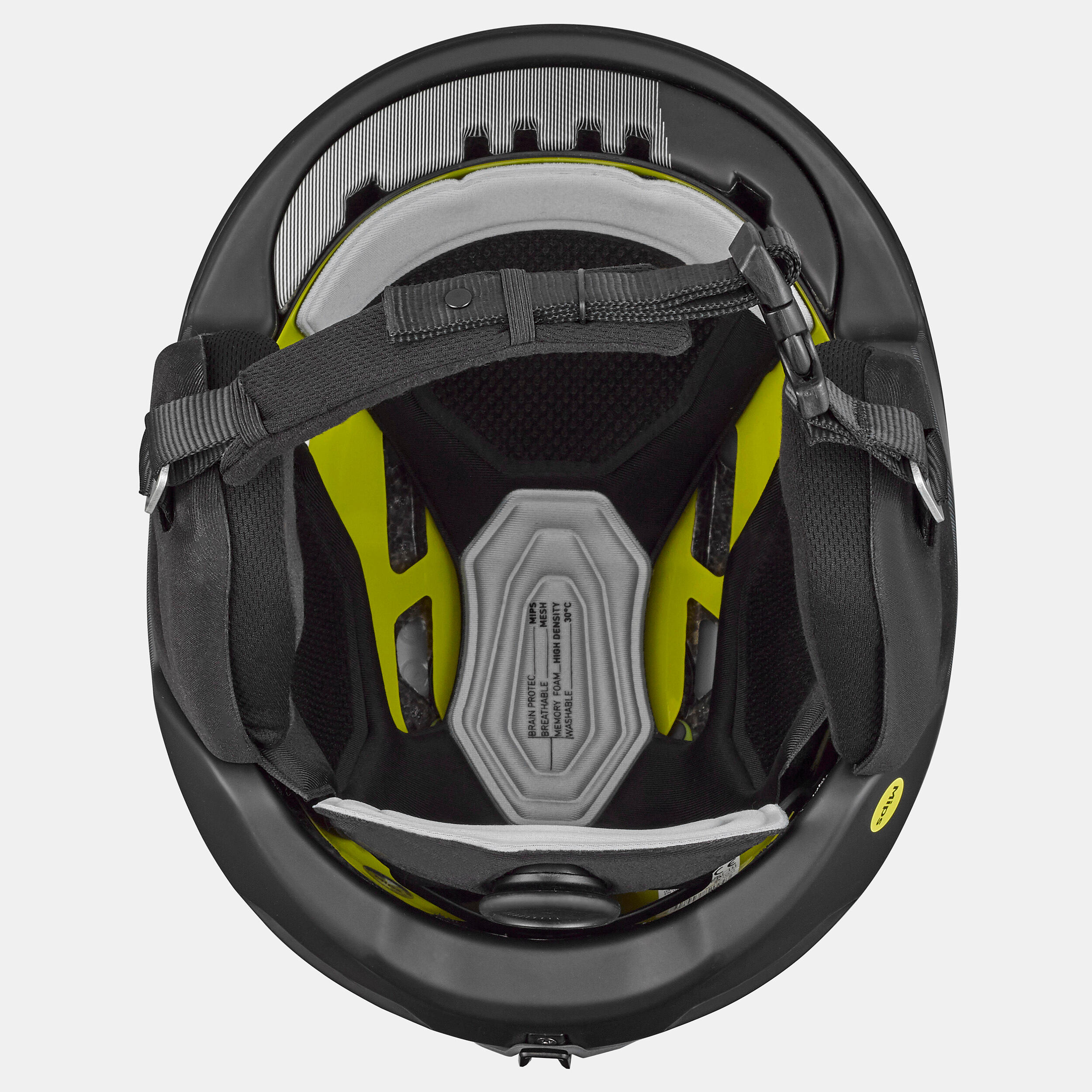 Ski Helmet with MIPS System -PST 900 Black - WEDZE