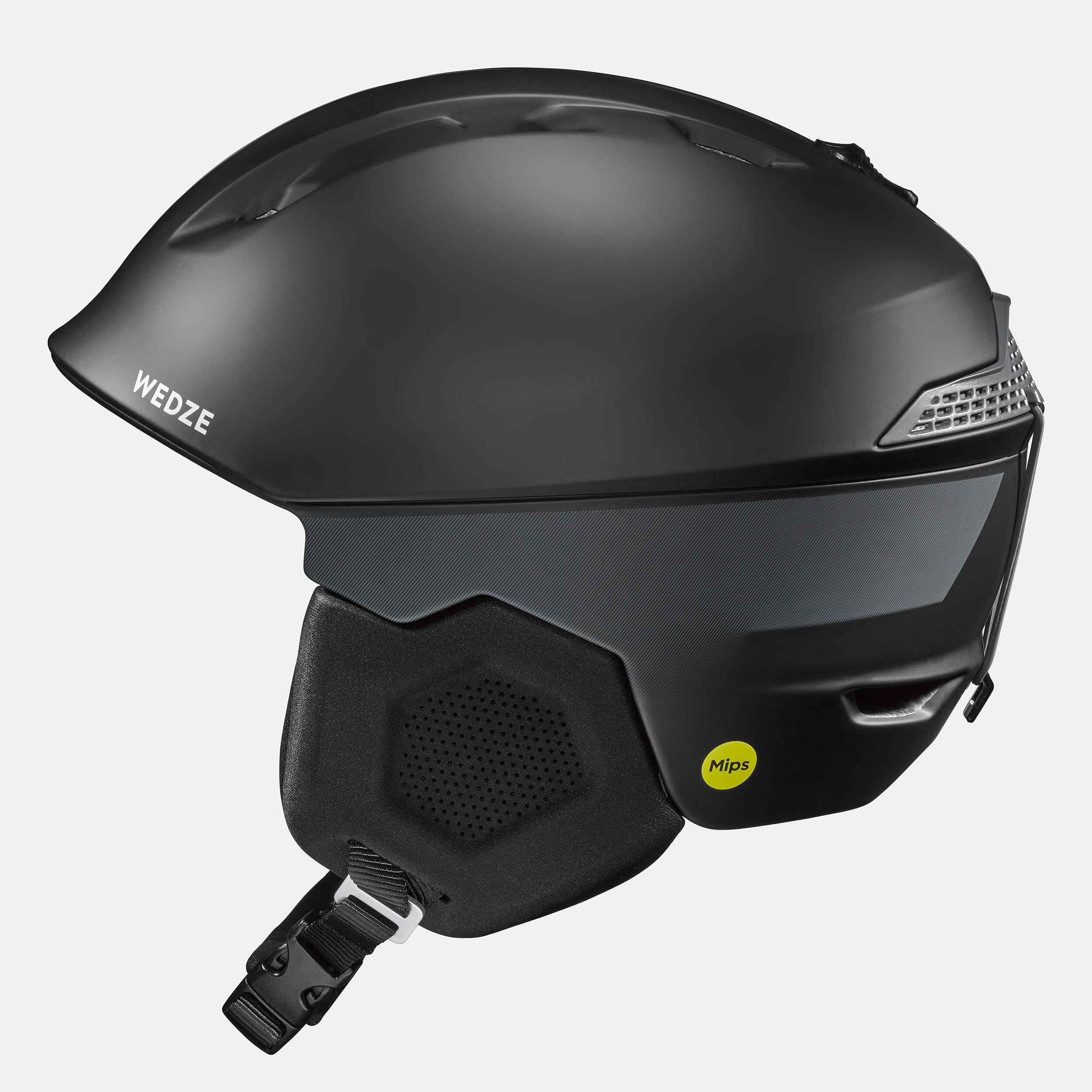 Ski Helmet with MIPS System -PST 900 Black - WEDZE