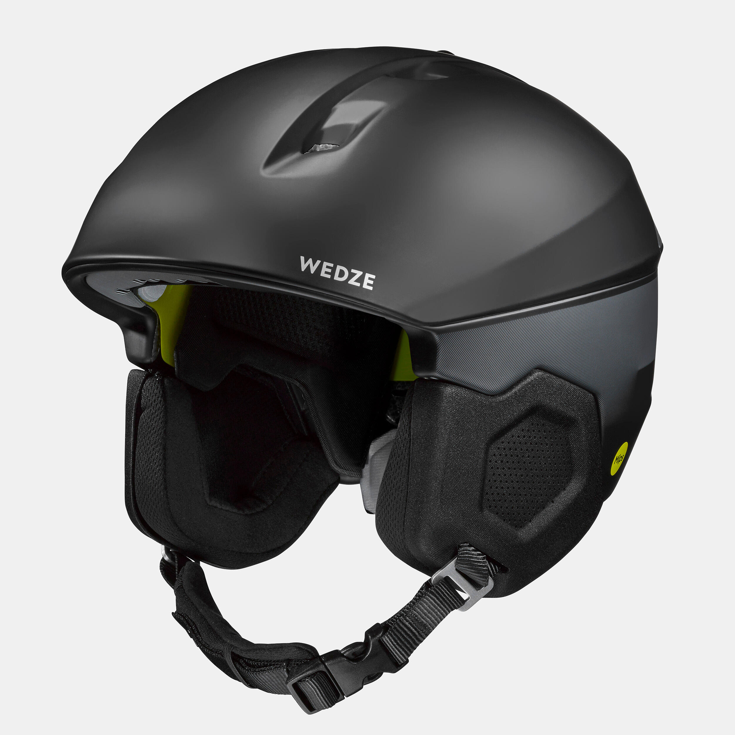 Ski Helmet with MIPS System -PST 900 Black - WEDZE