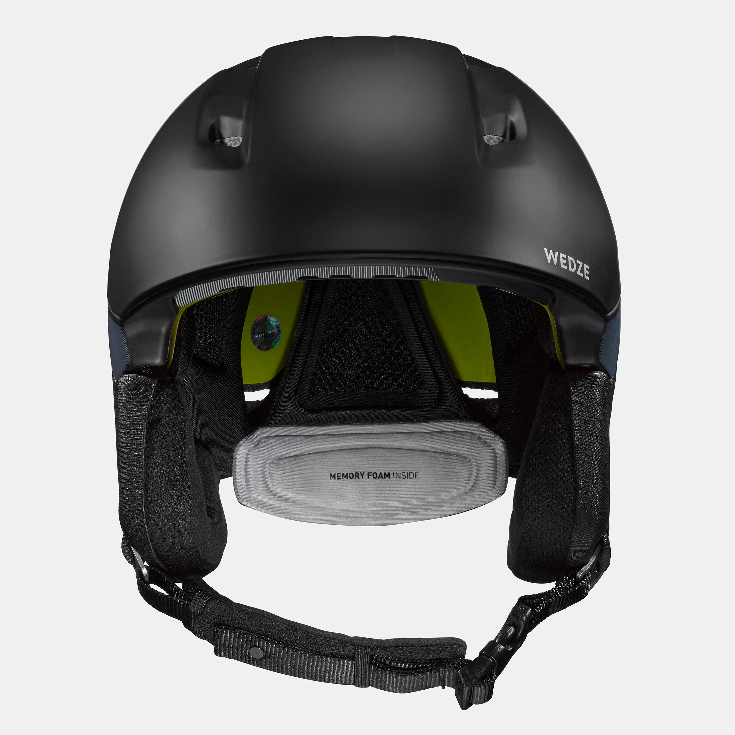 Ski Helmet with MIPS System -PST 900 Black - WEDZE