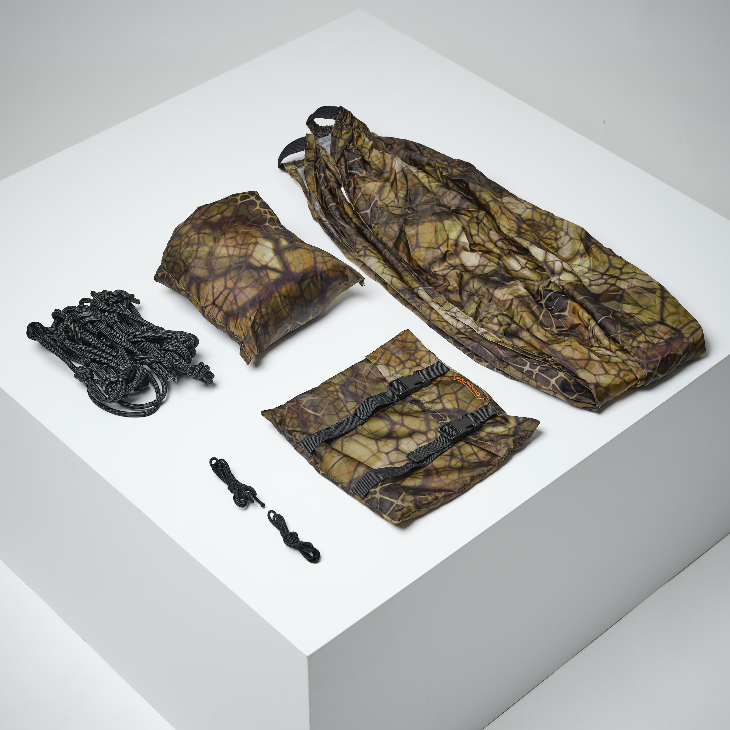 Hamak Bushcraft Solognac 1-osobowy camo furtiv 12/20