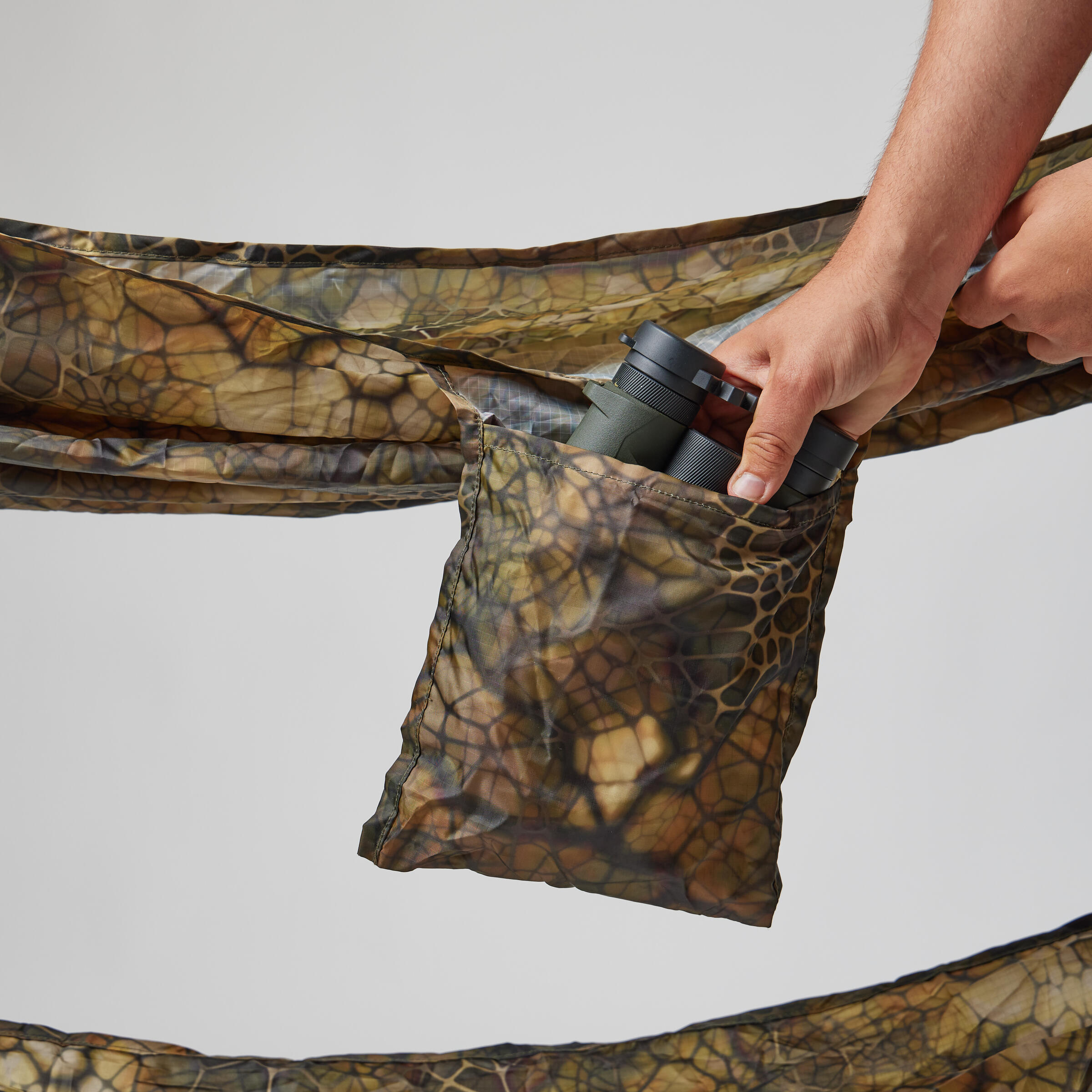 Hamak Bushcraft Solognac 1-osobowy camo furtiv 10/20