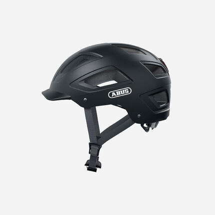 Casco Ciclismo Urbano Abus Villite 2.0 Negro Luz Trasera