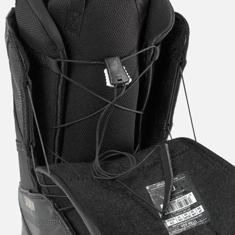 Pánské snowboardové boty s rychlým utažením Titan Boa černé 