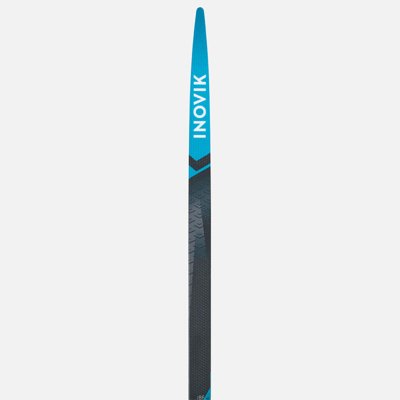 Ski de fond classique à peaux adulte XC S 500 SKIN + Fixation Rottefella Perf