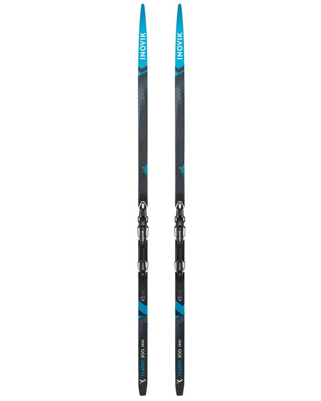 Sci fondo tecnica classica adulto XC S 500 SKIN + attacchi ROTTEFELLA PERF