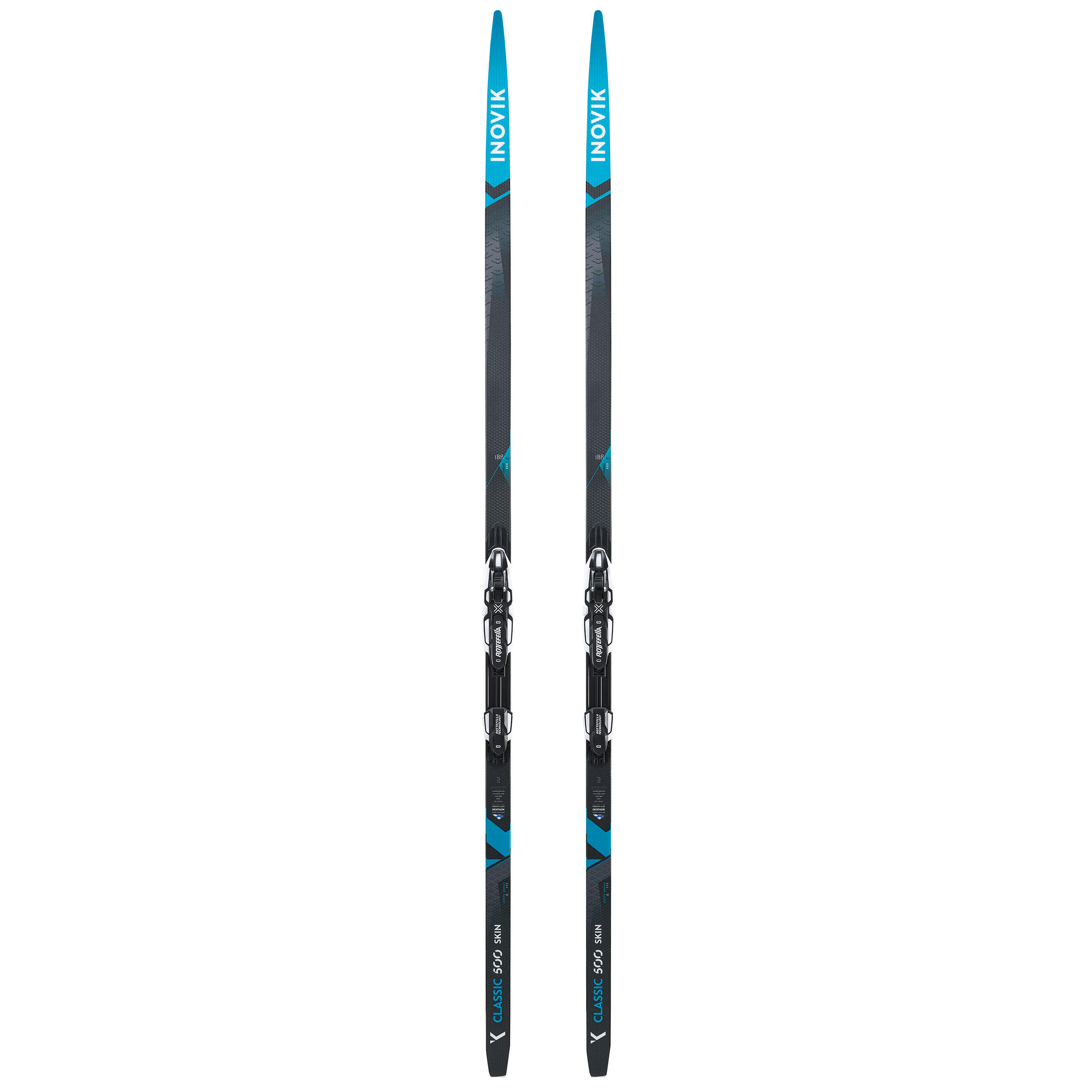 Classic Cross-Country Skis with Skins and Bindings – XC S 500 - INOVIK