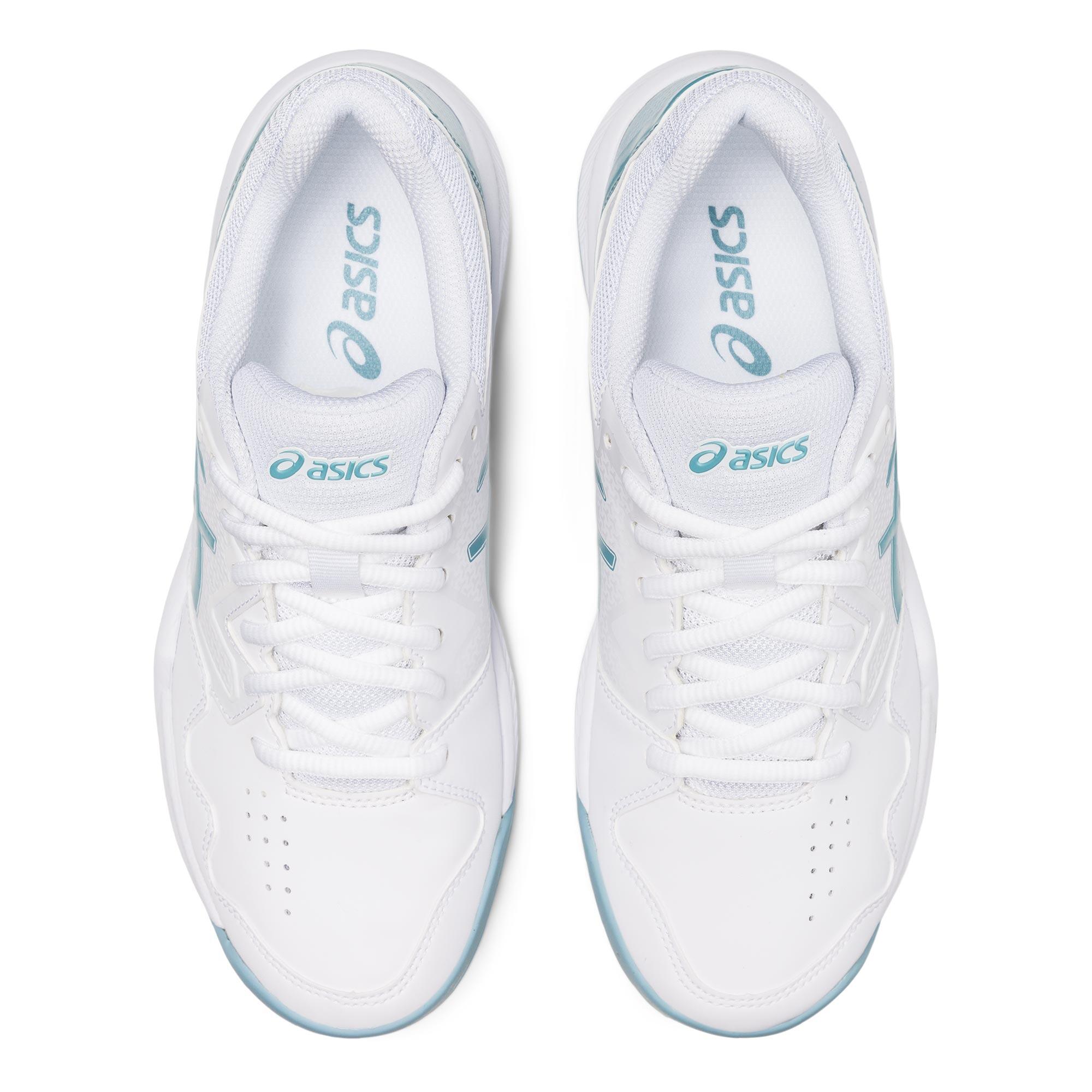 Tennisschoenen voor tapijt voor dames Gel Dedicate ijsblauw | ASICS |  Decathlon.nl