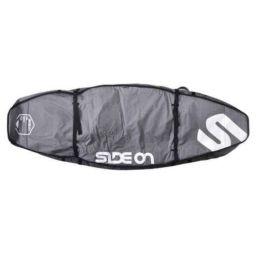 
      Boardbag Windsurfboard Doppelhülle 10 mm 245/85 cm Side On grau/weiss
  