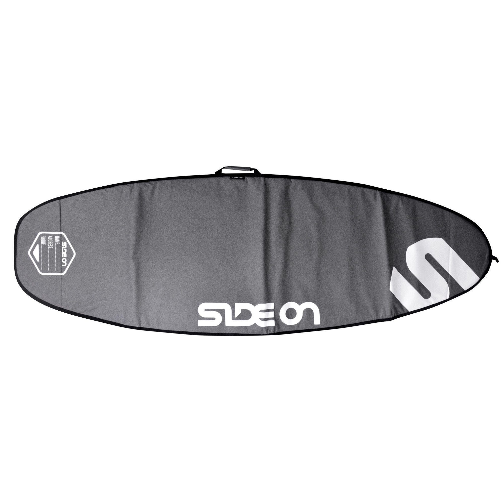 SIDE ON Boardbag Windsurfboard 245/75 cm Side On grau/weiss EINHEITSGRÖSSE