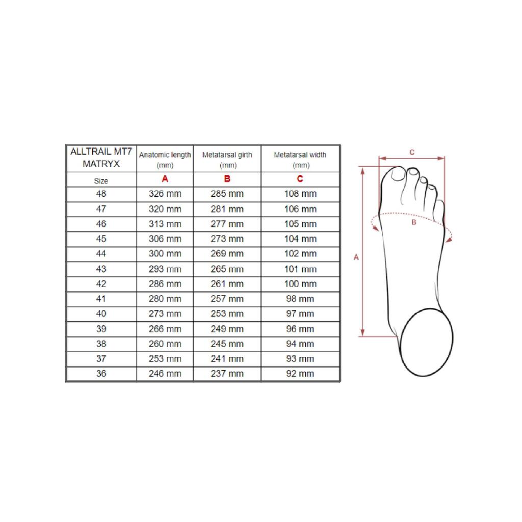 Trekkingschuhe Damen hoch wasserdicht Vibram ‒ MT500 Matryx Evo 