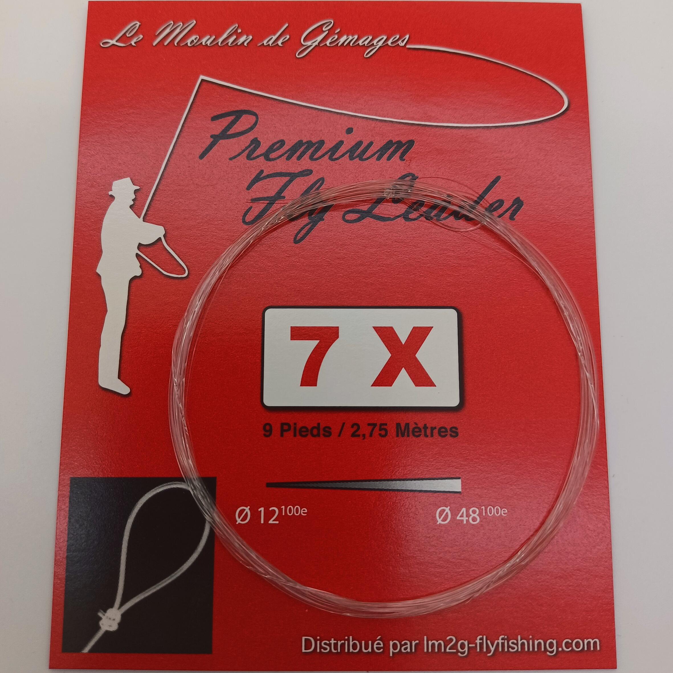 FLY FISHING LEADER X 7 (TIP 12/100) 1/1
